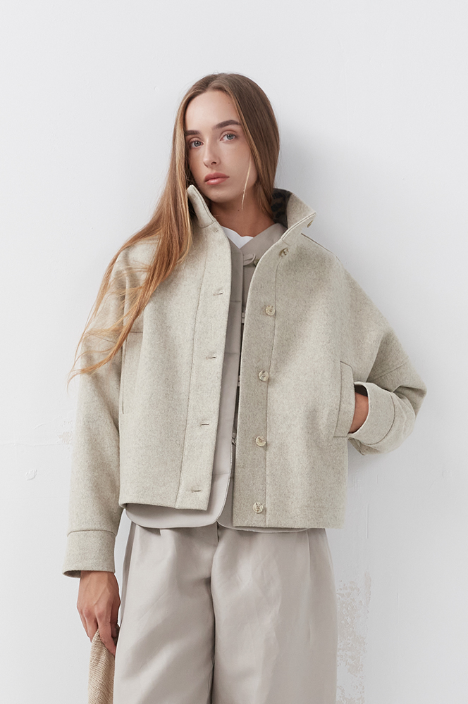 Куртка вовна екрю (КУ 14/1)